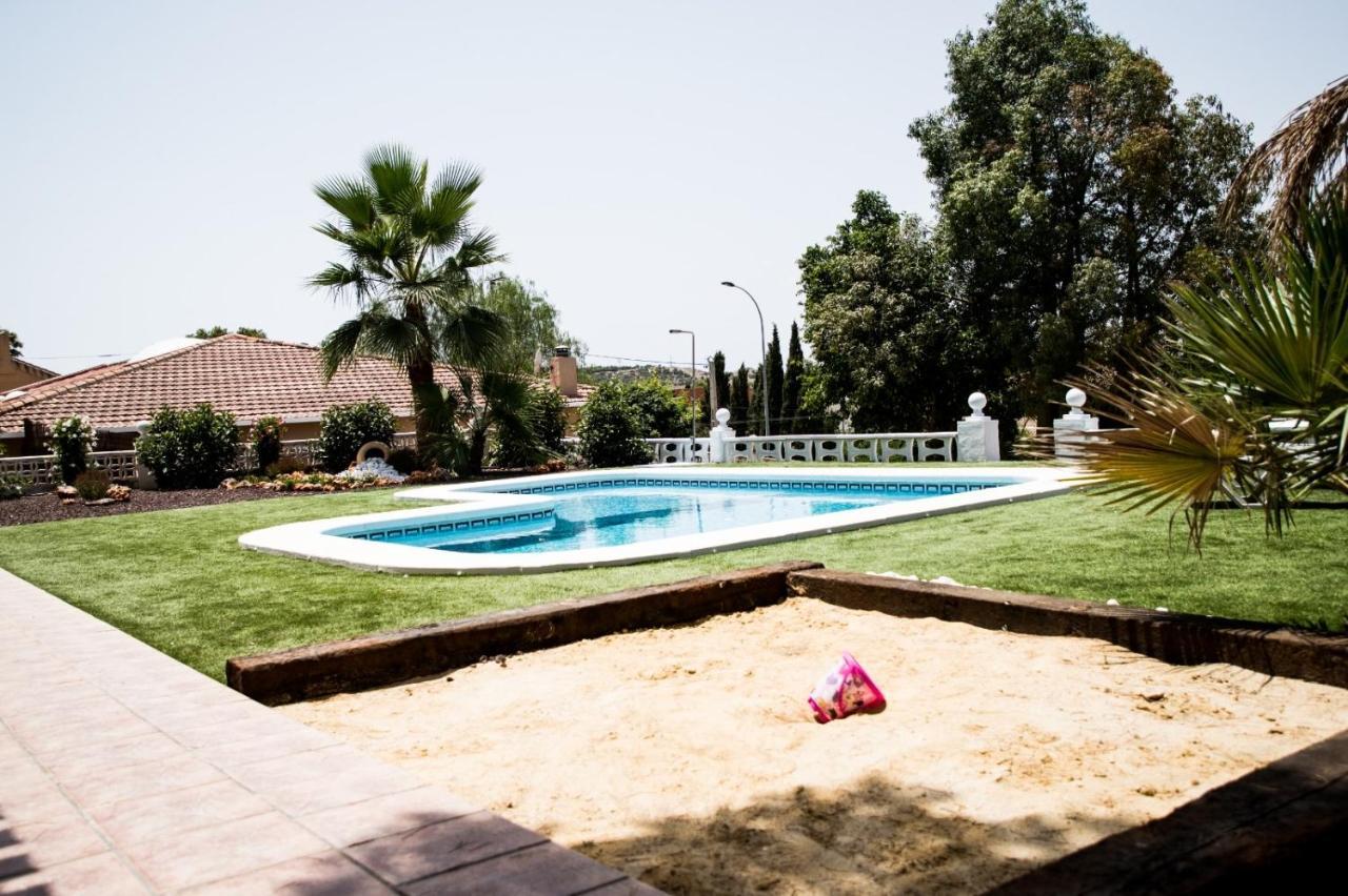 Family Villa In Alicante, Saltwater Pool, Ac And Bbq Exterior photo