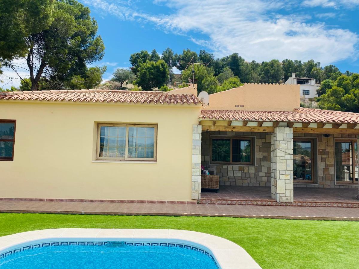 Family Villa In Alicante, Saltwater Pool, Ac And Bbq Exterior photo