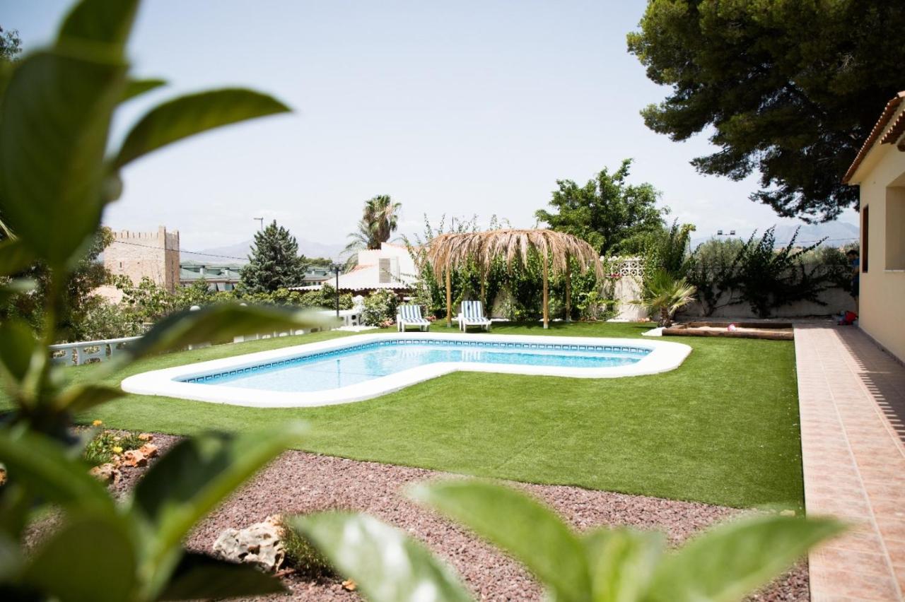 Family Villa In Alicante, Saltwater Pool, Ac And Bbq Exterior photo